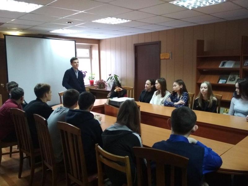 Встреча юнармейцев с помощником прокурора Козловского района