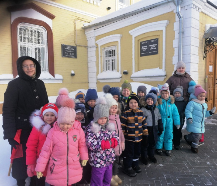 Воспитанники детского сада посетили краеведческий музей в рамках реализации педагогического проекта "Промыслы народов России"