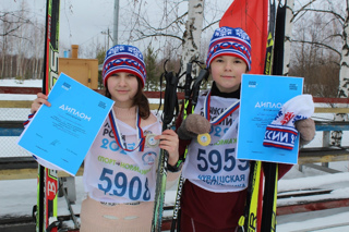 Победа Ахматовских школьников на "Лыжне России - 2022"