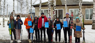 В Алатырском районе прошел муниципальный этап Всероссийской массовой лыжной гонки "Лыжня России-2022»
