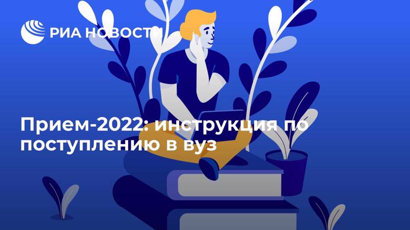 Инфографика «Приём – 2022: инструкция по поступлению в вуз»