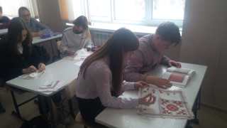 В рамках проведения Дней родных языков в 6-х классах прошли уроки ИЗО и технологии, посвященные традициям чувашского народа.