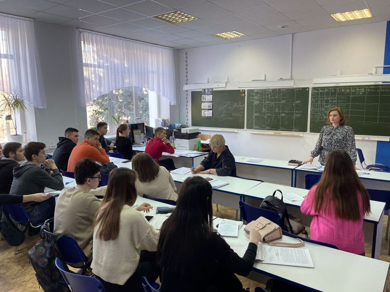 Организационное собрание по вопросу прохождения производственной практики в группе Пг41-18