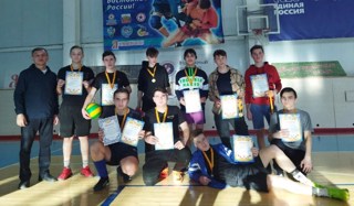 Победители и призеры муниципального этапа Чемпионата «Школьной волейбольной лиги»