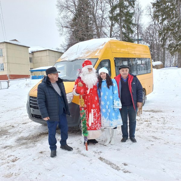 Новенький автобус для МБОУ "Ювановская СОШ"