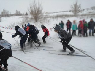 Соревнования по спринтерским гонкам на лыжах в честь 8 марта