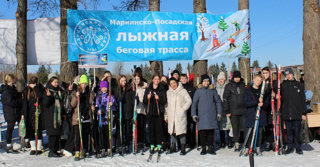 Гимназисты победители и призеры лыжных соревнований в поддержку специальной военной операции России на Украине.