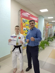 🏆🥋Нашим спортсменам подвластны все виды спорта. Не верите? Иван Юрасов - футболист, легкоатлет и победитель🥇 престижных соревнований по всестилевому каратэ! 👍Поздравляем!!! 👏👏👏