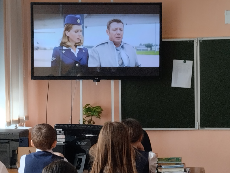В рамках проекта «Всероссийские детские кинопремьеры» ученики школы №8 просмотрели фильм «Пальма»