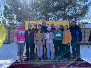 Команда нашей школы одержала победу на соревновании по лыжным гонка
