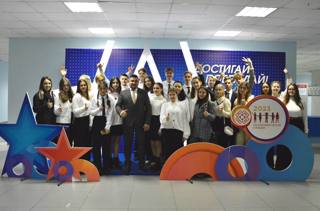 Гимназисты стали участниками церемонии торжественного открытия Года счастливого детства в Чувашской Республике