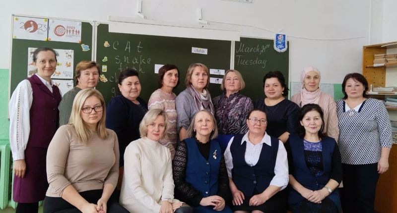 В МБОУ"Тарханская СОШ" состоялся семинар ассоциации учителей иностранных языков