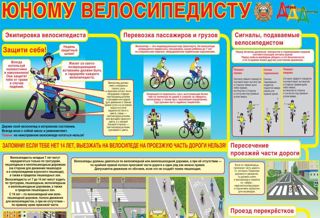 Информация для юных велосипедистов и родителей