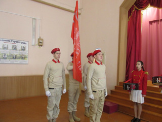 В Ядринском муниципальном округе дан старт акции «Часовой у Знамени Победы»