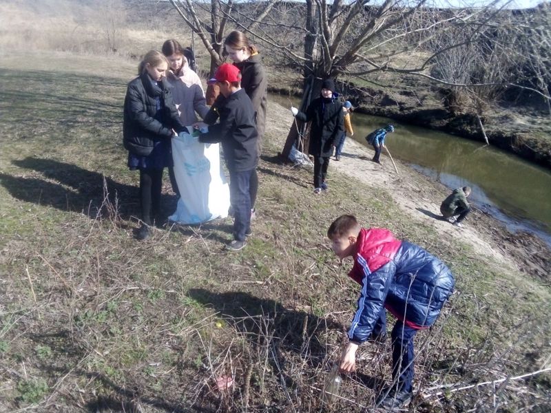 Участие во Всероссийской  акции «Вода России»