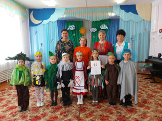 Воспитанники детского сада заняли 1 место в муниципальном этапе республиканского конкурса "Хунав"