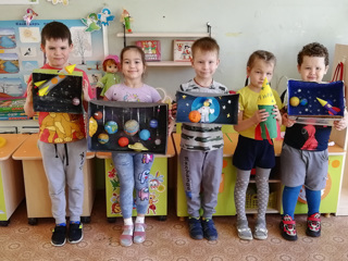 Познавательная неделя «Космос. Планеты» в подготовительной к школе группе «Лесная полянка»