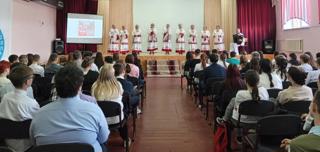 Гимназисты посетили концерт Народного хора чувашской песни при Мариинско-Посадском доме культуры