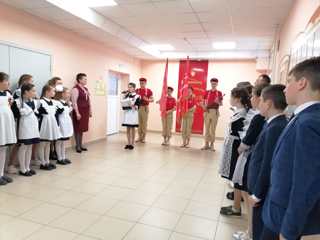 Знамя Победы в МБОУ «Шыгырданская СОШ №1»