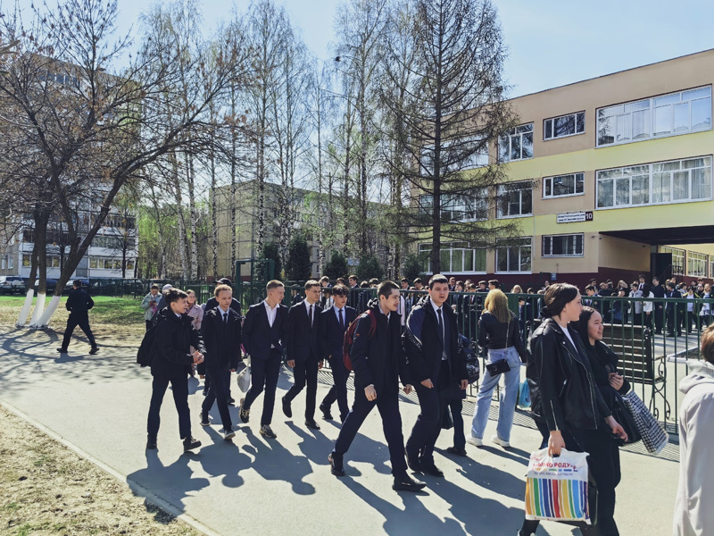 В школе прошла плановая тренировочная эвакуация