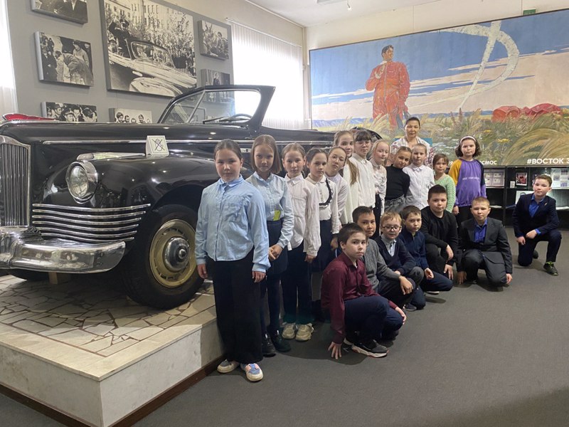Воспитанники Л.А. Голубевой, третьеклассники,  посетили Музей космонавтики в селе Шоршелы.