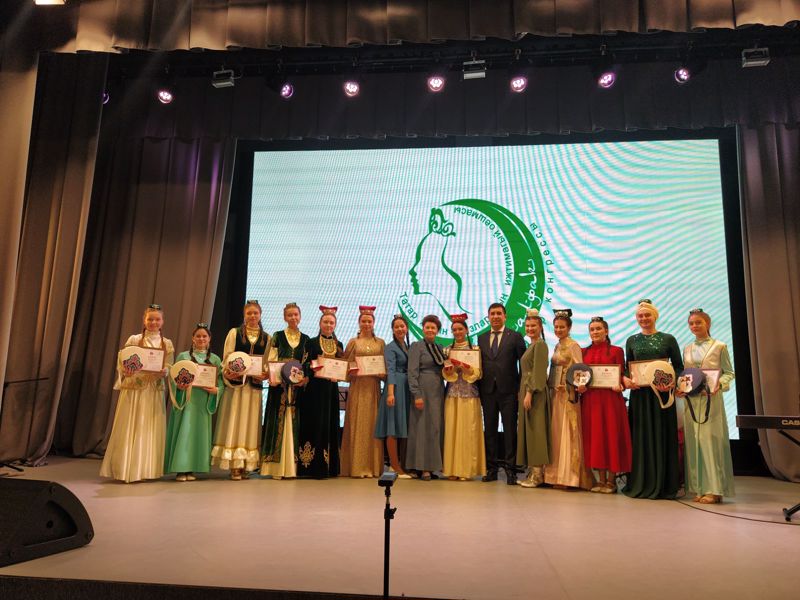 Хамдеева Рузиля стала обладателем Гран-при во Всероссийском конкурсе татарских девушек «Ак калфак»