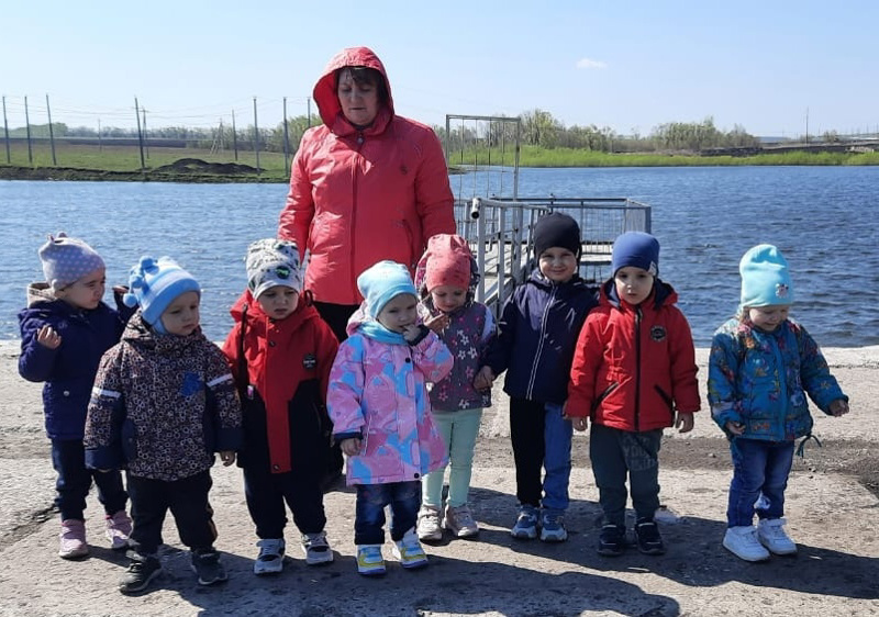 Экскурсия на водоем.