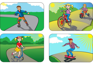Памятка для родителей "Правила безопасного катания на роликах, велосипеде и самокате"