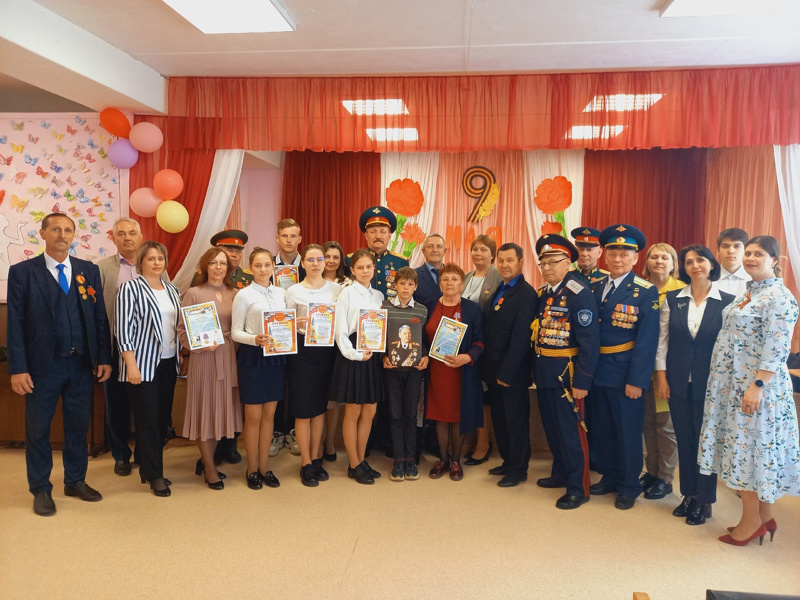 Товарищество офицеров «Сыны Отечества» встретились с учащимися Кирской средней школы