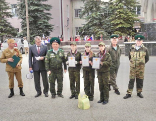 Победители районного турнира  по стрельбе из пневматической винтовки