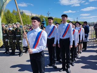 Участвуем в районных мероприятиях, посвящённых 78-ой годовщине Великой Победы