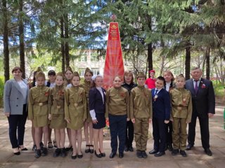 В деревне Тренькино  прошло торжественное мероприятие посвященное  78-й годовщине Победы в Великой Отечественной войне