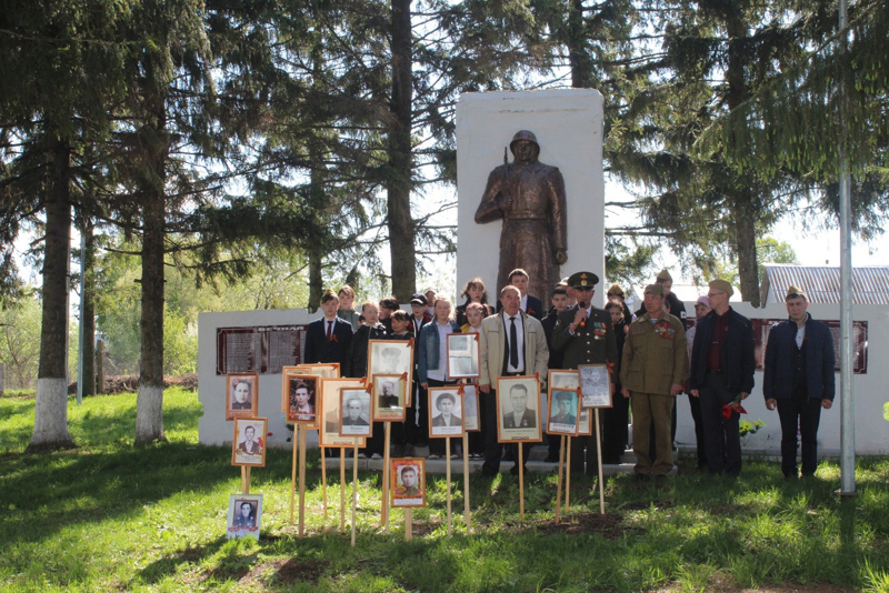 Торжественный митинг, посвященный 78-ой годовщине Великой Победы.