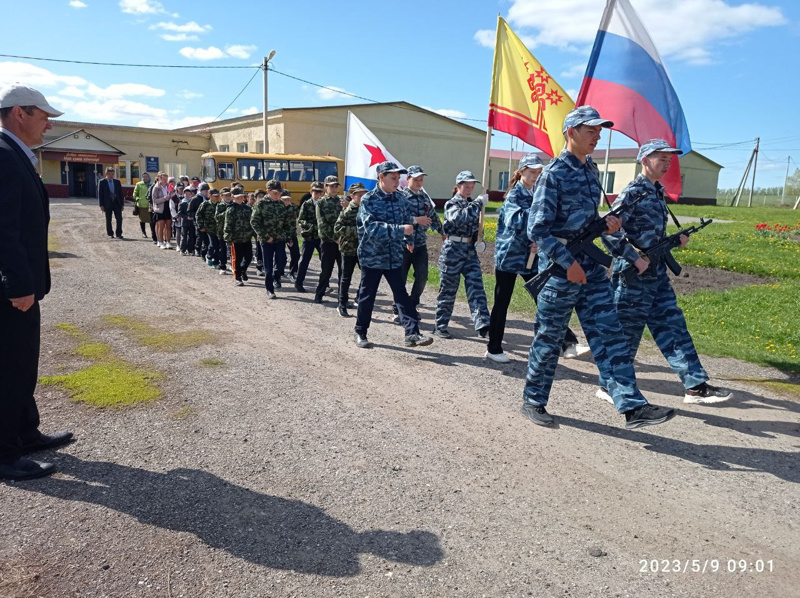 Митинг в честь Дня Победы