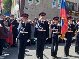 Кадеты МБОУ «Комсомольская СОШ №2» приняли участие в торжественном митинге