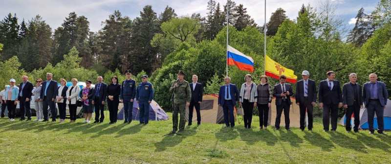 17 мая 2023 года на опушке леса состоялось торжественное открытие районных юнармейских игр «Зарница» и «Орлёнок ".