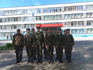 13 мая юнармейцы ВПК «Звезда» гимназии приняли участие в  республиканских соревнованиях