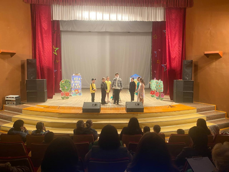 3 место в муниципальном этапе республиканского фестиваля школьных театров «АСАМ»
