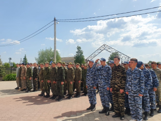 Закрытие военно-учебных сборов