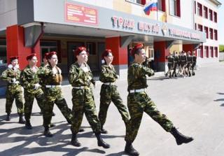 ПОЗДРАВЛЯЕМ юнармию Траковской школы с победой на муниципальном этапе игры «Зарница» и «Орленок»!