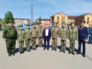 участие в военно- патриотической игре «Зарница-2023»