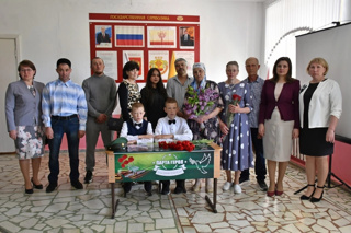 Открытие Парты Героя в Новоайбесинской средней школе