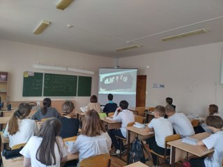 В МБОУ "Гимназия № 1" г. Мариинский Посад для учеников 8, 10 классов был проведен Всероссийский урок генетики