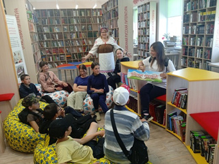 Посещение Аликовской районной библиотеки