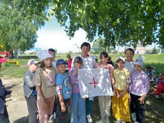 Девятый день в пришкольном  лагере «Романтики» при МБОУ "Яльчикская СОШ" прошёл под названием «День здоровья и спорта»