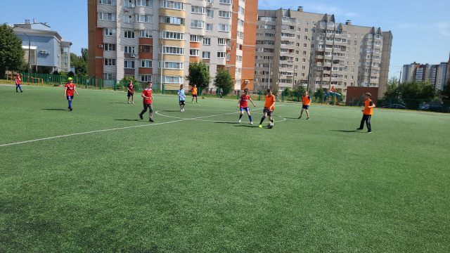 В спортивной секции "Футбол" прошли товарищеские игры,  посвящённые Всемирному Дню детского футбола, который отмечается 19 июня