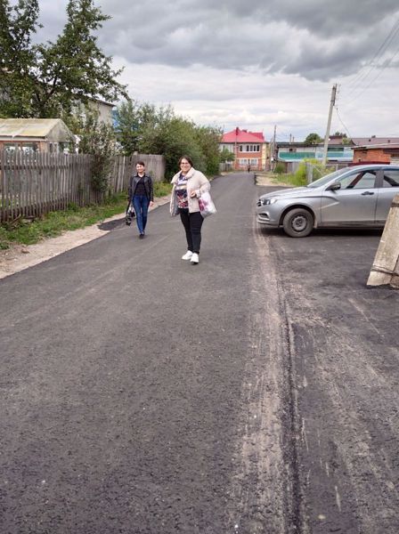 На один благоустроенный участок в нашем селе стало больше