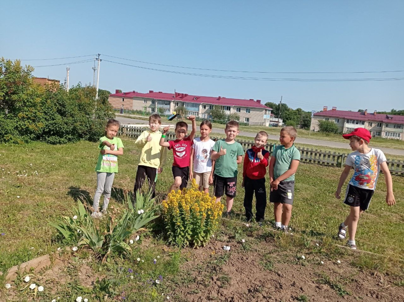 Очередной день в пришкольном лагере "Радуга"