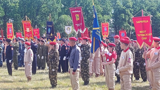 Республиканские финальные военно-спортивные игры "Зарница" и "Орленок" в Чувашской Республике.