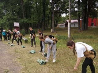 54-е республиканские финальные военно-спортивные игры «Зарница» и «Орленок»